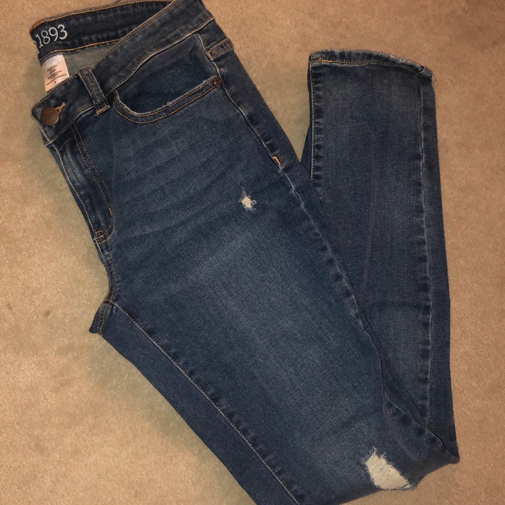 R1893 skinny leg jean, size 6